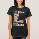 Search for drama llama tshirts Typography