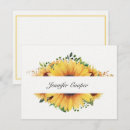 Search for sunflower note cards Feminine