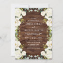 Search for rustic wood invitations Floral