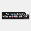 Search for new world order bumper stickers Politics