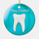 Search for tooth christmas tree decorations teeth