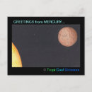 Search for planetary postcards Solar system