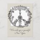 Search for peace new years cards Modern