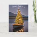 Search for lake christmas cards Boat