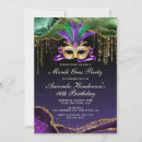 Search for masquerade invitations Mardi gras