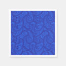 Search for blue paisley napkins Pattern