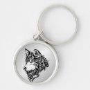 Search for black wolf key rings Nature