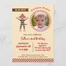 Search for sock monkey invitations Modern