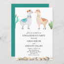 Search for nature engagement party invitations Watercolor
