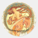 Search for alphonse mucha stickers Elegant