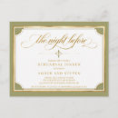 Search for rehearsal dinner postcards Calligraphy