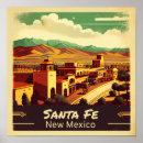 Search for santa fe posters Retro