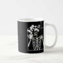 Search for skull skeleton mugs Funny