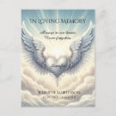 Search for angel wings cards In loving memory