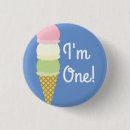 Search for ice cream cone badges Birthday