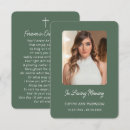 Search for christian funeral cards In loving memory