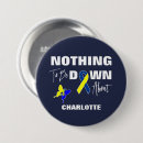 Search for down syndrome badges Butterfly