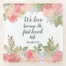 Search for bible scripture coasters Floral