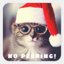 Search for no peeking stickers Cat