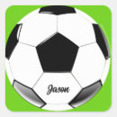 Search for soccer boy stickers White