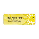 Search for sunshine return address labels Sunny