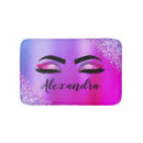 Search for purple glitter bath mats Girly