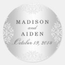Search for glamour wedding stickers Pretty