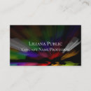 Search for multicolored business cards abstract