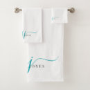 Search for teal bath towels Script