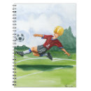 Search for soccer notebooks Player