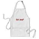 Search for java aprons Humour