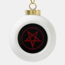 Search for satan christmas decor Pentagram