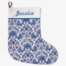 Search for pink and blue christmas stockings Elegant