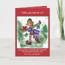 Search for cute elf christmas cards Snow