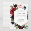 Search for floral stripes invitations Typography