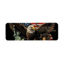 Search for liberty return address labels 4th of july