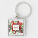 Search for red flowers key rings Floral