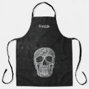 Search for black skull aprons Gothic