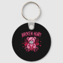 Search for heart broken key rings Valentines