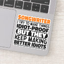 Search for funny singer stickers Humour
