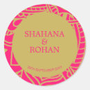 Search for indian wedding stickers Pink