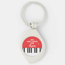Search for keyboard instrument key rings Pianist