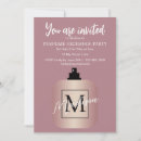 Search for perfume party invitations Girly