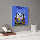 Search for blue world art Retro