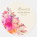 Search for beautiful flowers stickers Bridal shower