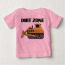 Search for backhoe baby clothes Dirt