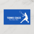 Search for tennis business cards Coach