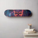 Search for blue skull skateboards Neon