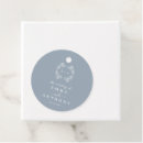 Search for invitations wedding favour tags Dusty blue