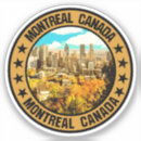 Search for canadian cities stickers Montreal